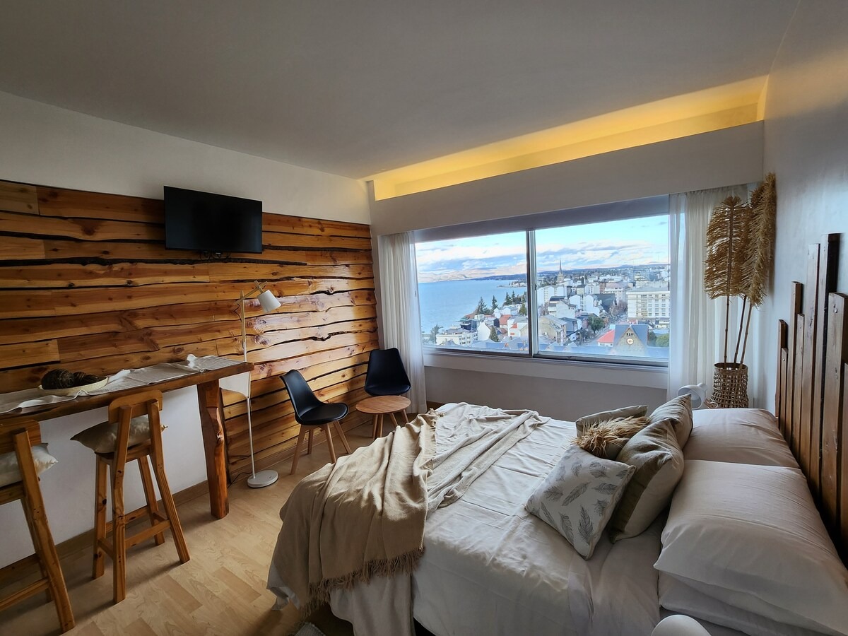 Apartamento em Bariloche com vista para o lago